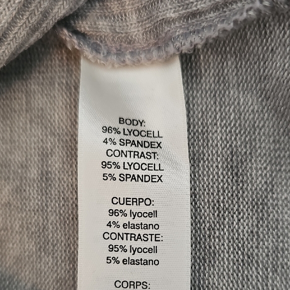 White House Black Market Light Gray Cowl Neck Sweater - Picture 5 of 6